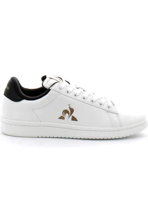 Le Coq Sportif Buty, Mężczyzna, Biały, 42 EU, Buty Premium Court Clean Czarne Białe