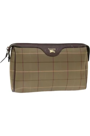 Burberry Pre-owned, Kobieta, brązowy, ONE SIZE, Pre-owned Canvas clutches