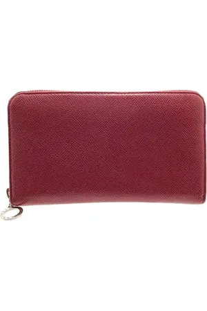 Bvlgari Pre-owned, Kobieta, Czerwony, ONE SIZE, Skóra, Pre-owned skórzane portfele