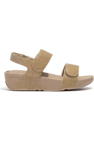 FitFlop Buty, Kobieta, Beżowy, 40 EU, Stylowe Sandały Lulu
