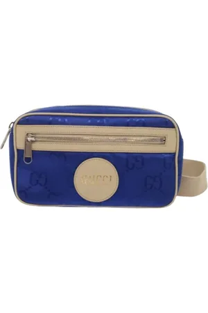 Gucci Pre-owned, Kobieta, Niebieski, ONE SIZE, Pre-owned Canvas gucci-bags