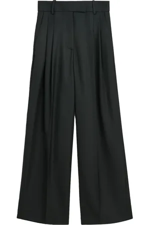By Malene Birger Spodnie, Kobieta, Czarny, XS, Poliester, Elegancka Sukienka Cymbaria