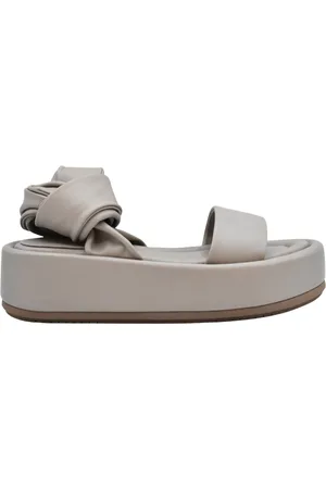 Paloma Barceló Buty, Kobieta, Szary, 36 EU, Szare Buty Na Sznurowadła Ss 22