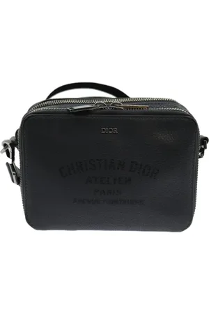 Dior Pre-owned, Kobieta, Szary, ONE SIZE, Skóra, Pre-owned Leather dior-bags