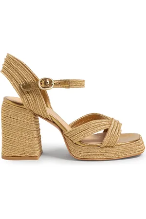 Castaner Buty, Kobieta, Żółty, 41 EU, Valle/142 10 cm Sandały
