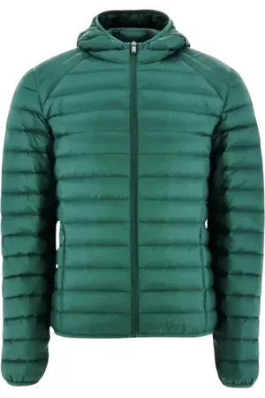 Jott Kurtki, Mężczyzna, Zielony, 3XL, Lekka, dopasowana kurtka z kapturem Nico