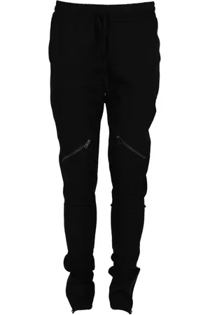LA HAINE INSIDE US Spodnie, Mężczyzna, Czarny, S, Eleganckie Spodnie Slim Fit