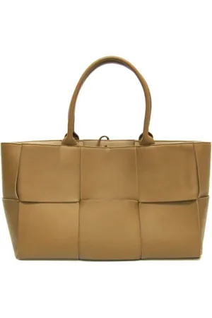 Bottega Veneta Pre-owned, Kobieta, brązowy, ONE SIZE, Skóra, Pre-owned Leather totes