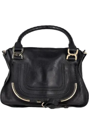 Chloé Pre-owned, Kobieta, Czarny, ONE SIZE, Skóra, Pre-owned Skórzane torebki