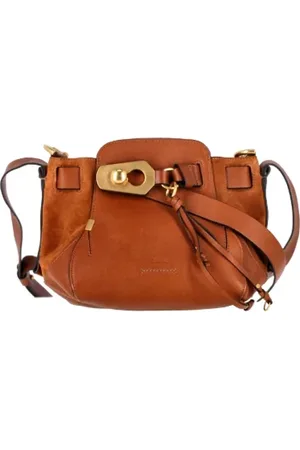 Chloé Pre-owned, Kobieta, brązowy, ONE SIZE, Skóra, Pre-owned skórzane torby na ramię