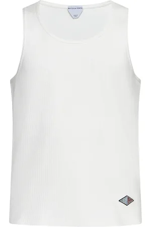 Bottega Veneta Koszulki, Mężczyzna, Biały, M, Stylowy Top