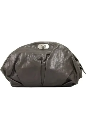 Marni Pre-owned, Kobieta, Szary, ONE SIZE, Pre-owned Skórzane torebki
