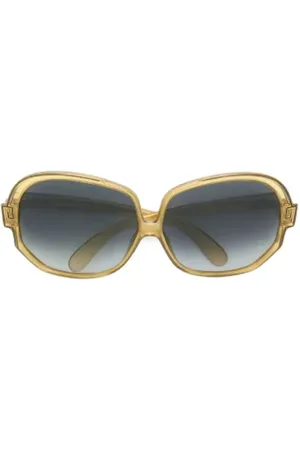 Dior Pre-owned, Kobieta, Żółty, ONE SIZE, Pre-owned Acetate sunglasses
