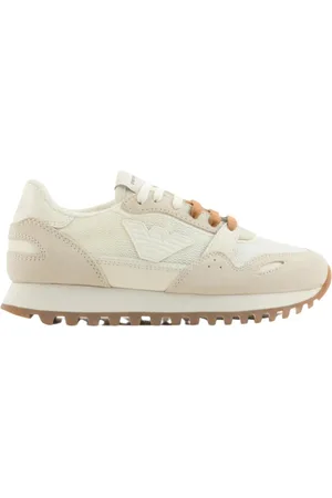 Emporio Armani Buty, Kobieta, Wielobarwność, 38 EU, Sneakers z Orłem Xyx 040