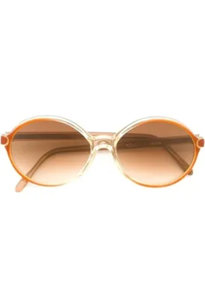 Saint Laurent Pre-owned, Kobieta, Wielobarwność, ONE SIZE, Pre-owned Acetate sunglasses