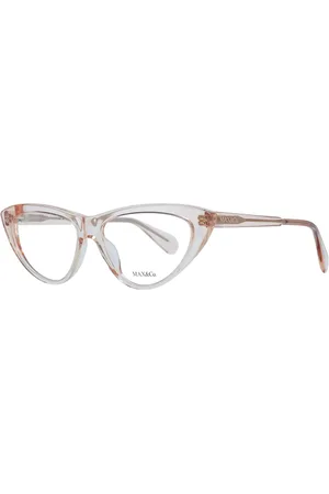 Max&Co. Akcesoria, Kobieta, Różowy, ONE SIZE, Stylowe Roze Okulary Optyczne Cat Eye