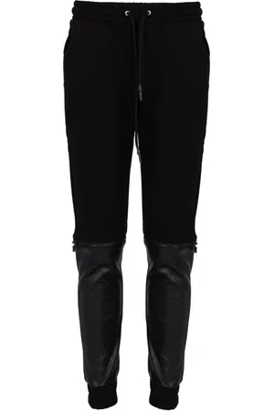 Les Hommes Spodnie, Mężczyzna, Czarny, L, Eleganckie Spodnie Slim Fit