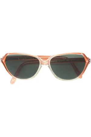 Saint Laurent Pre-owned, Kobieta, Pomarańczowy, ONE SIZE, Pre-owned Acetate sunglasses