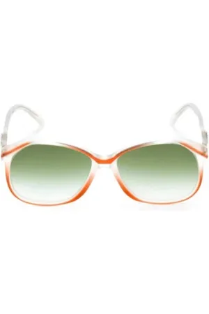 Saint Laurent Pre-owned, Kobieta, Biały, ONE SIZE, Pre-owned Acetate sunglasses
