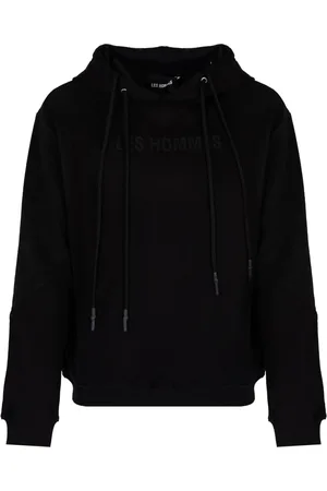 Les Hommes Bluzy, Mężczyzna, Czarny, S, Bluza z kapturem