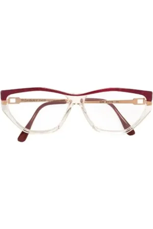 Saint Laurent Pre-owned, Kobieta, Czerwony, ONE SIZE, Pre-owned Acetate sunglasses