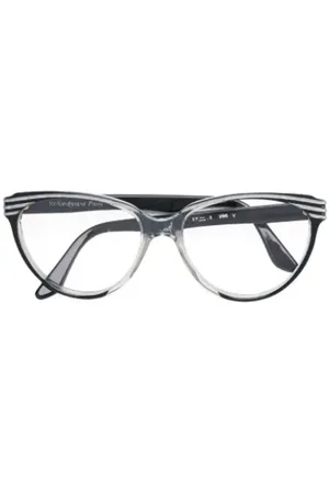 Saint Laurent Pre-owned, Kobieta, Szary, ONE SIZE, Pre-owned Acetate sunglasses