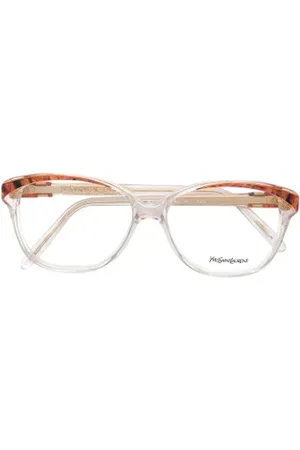 Saint Laurent Pre-owned, Kobieta, Pomarańczowy, ONE SIZE, Pre-owned Acetate sunglasses
