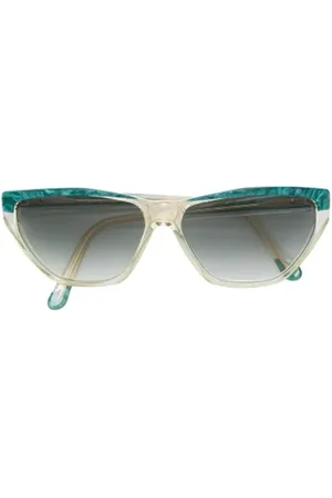 Saint Laurent Pre-owned, Kobieta, Wielobarwność, ONE SIZE, Pre-owned Acetate sunglasses