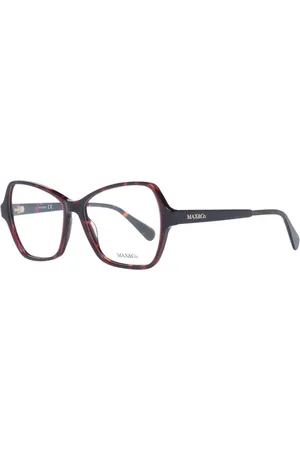 Max&Co. Akcesoria, Kobieta, brązowy, ONE SIZE, Burgundzkie Okulary Optyczne Motylkowe