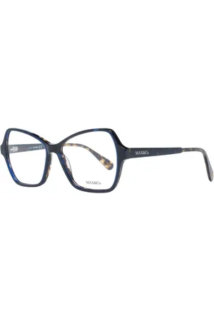Max&Co. Akcesoria, Kobieta, Niebieski, ONE SIZE, Niebieskie Okulary Optyczne Motylkowe