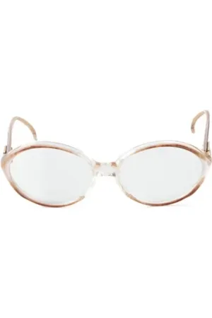 Saint Laurent Pre-owned, Kobieta, Beżowy, ONE SIZE, Pre-owned Acetate sunglasses