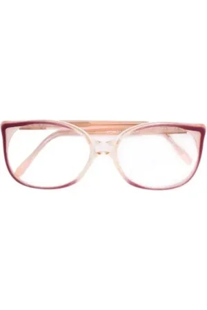 Saint Laurent Pre-owned, Kobieta, Różowy, ONE SIZE, Pre-owned Acetate sunglasses