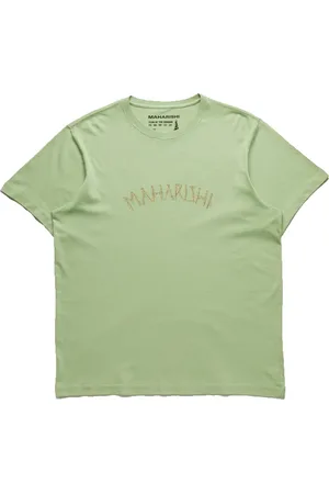 Maharishi Koszulki, Mężczyzna, Zielony, S, Bambus, Bambusowy T-shirt Zielony-S