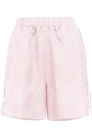 MVP Wardrobe Szorty, Kobieta, Różowy, L, Len, ST. Raphael Shorts