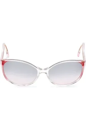 Saint Laurent Pre-owned, Kobieta, Biały, ONE SIZE, Pre-owned Acetate sunglasses