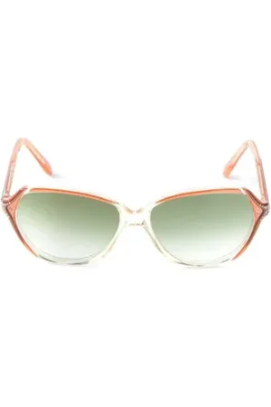 Saint Laurent Pre-owned, Kobieta, Pomarańczowy, ONE SIZE, Pre-owned Acetate sunglasses