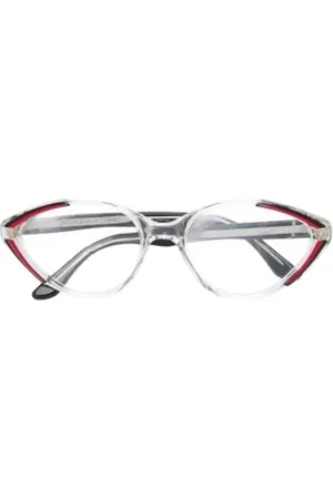 Saint Laurent Pre-owned, Kobieta, Czerwony, ONE SIZE, Pre-owned Acetate sunglasses