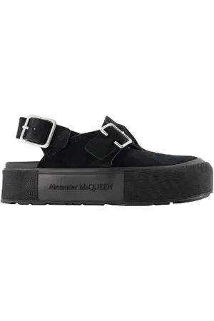 Alexander McQueen Buty, Kobieta, Czarny, 40 EU, Skóra, Leather flats