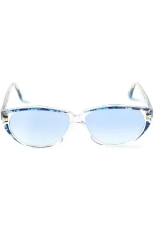 Saint Laurent Pre-owned, Kobieta, Niebieski, ONE SIZE, Pre-owned Acetate sunglasses