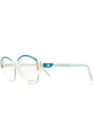 Saint Laurent Pre-owned, Kobieta, Niebieski, ONE SIZE, Pre-owned Acetate sunglasses