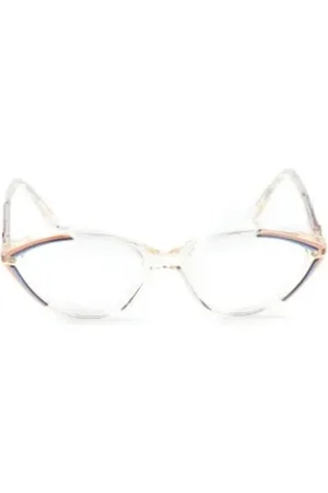 Saint Laurent Pre-owned, Kobieta, Biały, ONE SIZE, Pre-owned Acetate sunglasses