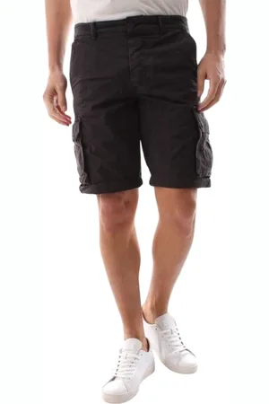 40 Weft Szorty, Mężczyzna, Czarny, M, Nick Cargo Shorts Czarny