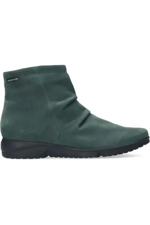 Mephisto Buty, Kobieta, Zielony, 42 EU, Zamsz, Zielony botek z zamkiem