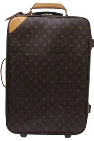 LOUIS VUITTON Pre-owned, Kobieta, brązowy, ONE SIZE, Len, Pre-owned Canvas travel-bags