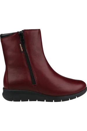 Mephisto Buty, Kobieta, Czerwony, 37 EU, Czerwony Ergonomiczny Botek dla Kobiet