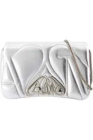Alexander McQueen Torebki, Kobieta, Szary, ONE SIZE, Cross Body Bags