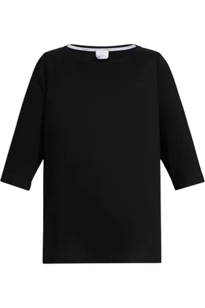 Persona by Marina Rinaldi Bluzki, Kobieta, Czarny, L, Egoista Boatneck Tunika Sylwetka