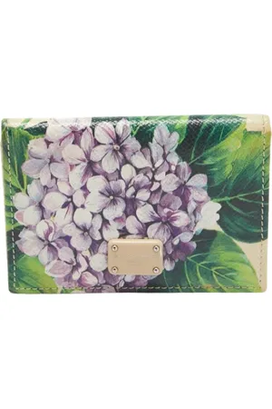 Dolce & Gabbana Pre-owned, Kobieta, Wielobarwność, ONE SIZE, Pre-owned skórzane portfele