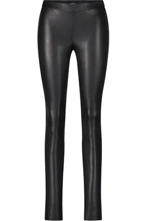 arma leder Spodnie, Kobieta, Czarny, M, Skórzane Legginsy Stylowe Wygodne Eleganckie
