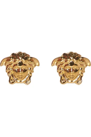 VERSACE Akcesoria, Kobieta, Żółty, ONE SIZE, Kolekcja Biżuterii Meduza